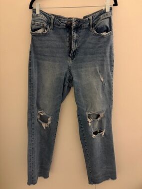 Vervet Distressed High-Rise Women's Blue Jeans size 30